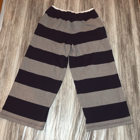 Daily Practice by Anthropologie Rugby Pants Striped Printed High Rise S - Picture 5 of 13